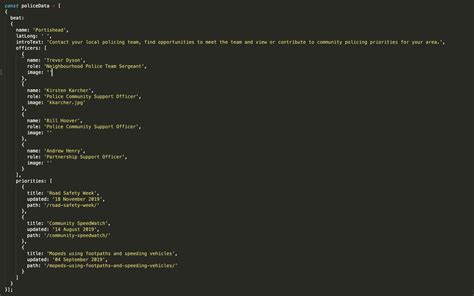 How to Display All the Data Using JSON File Using JS 的图像结果