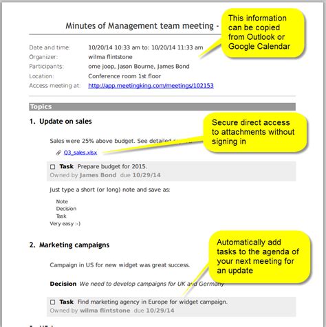 Meeting Minutes Tutorial 的图像结果