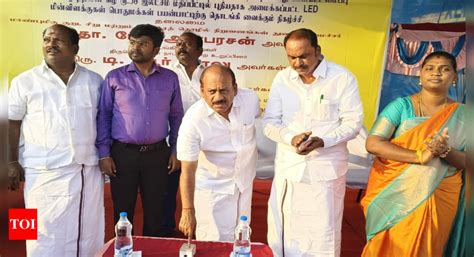 Chromepet and East Tambaram get LED streetlights | Chennai News - Times ...