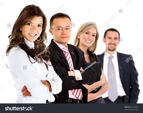 Business People Smiling in Group Photo 的图像结果