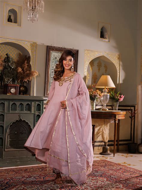 Adobe Rose Kurta Set – Ragavi