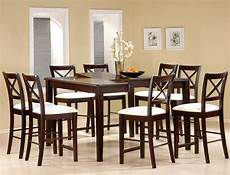 Counter Dining Room Sets by Cappuccino Finish Counter Height Dining Room Set Counter Counter Dining Room Sets