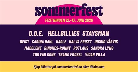 Sommerfest 2026, Kristiansten Festning, Trondheim, Norway, 12 June to ...