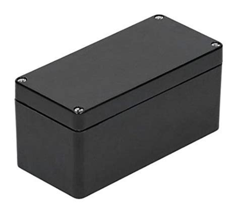 RS PRO | RS PRO GRJ Series Black Polyethylene Terephthalate Enclosure ...