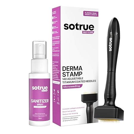 Sotrue Derma Stamp with Sanitizer for Hair Growth