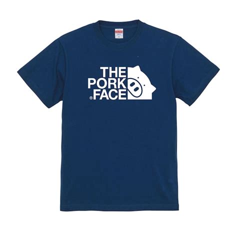 【メンズロゴ小】THE PORK FACE 半袖Tシャツ(9サイズ/3カラー) | デカイTシャツ屋さん