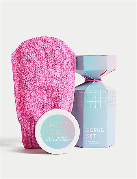 Buy Body Scrub and Mitt Gift Set 100ml at Marks & Spencer