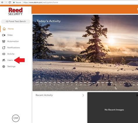 Image result for Alarm.com User App Adding User Codes
