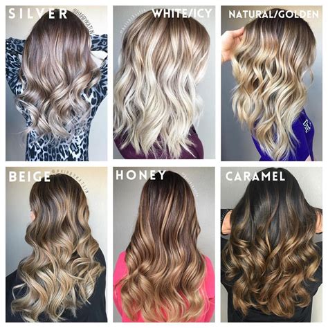 Types Of Hair Color Balayage at Clinton Richardson blog