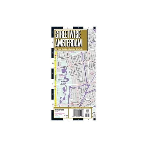 Streetwise Amsterdam Map: Laminated City Center India | Ubuy