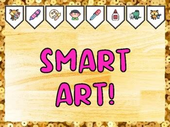 SMART ART! Creativity, Art Bulletin Board Kit school resource by Nitin ...