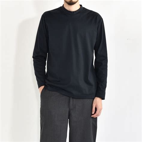 [48-59-HTO]Ithe(イザ)「No.48-59-HTO」Mock neck Tshirt(モックネックTシャツ) | Ithe ...