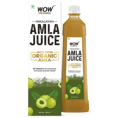 Buy Himalayan Organic Amla Juice Online at Best Price