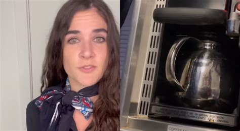 Flight attendant warns of 'disgusting' reason why you should avoid buying hot drinks on a plane ...