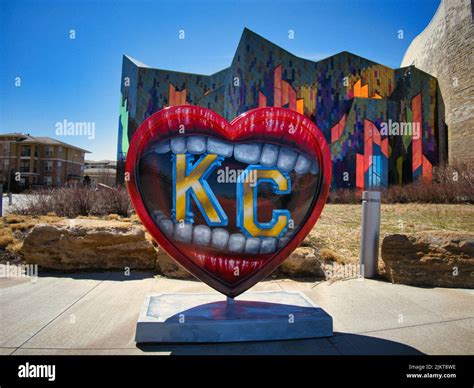 The heart at Kansas City Parade of Hearts at Prairie Fire Museum in ...