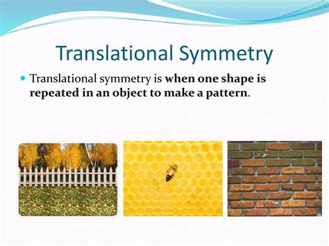 Translation In Symmetry