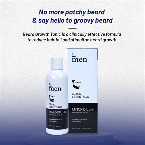 Buy ForMen Minoxidil 5 Beard Growth Oil (Tonic) for Men India – Formen ...