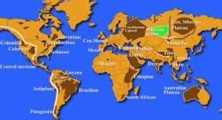 Major Plateaus of the World - UPSC PDF Download