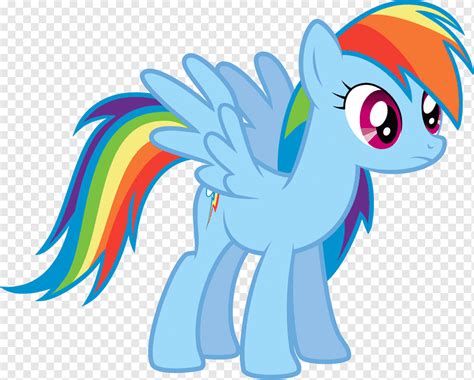 Rainbow Dash My Little Pony, rainbow, horse, mammal, vertebrate png ...