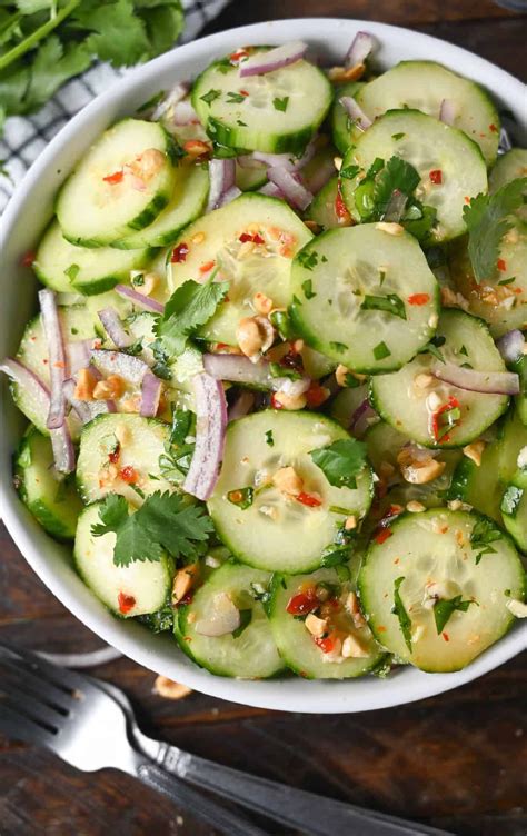 Thai cucumber salad – Artofit