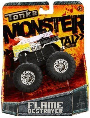 Tonka Die Cast Monster Trucks Flame Destroyer Fire Engine | Desertcart ...