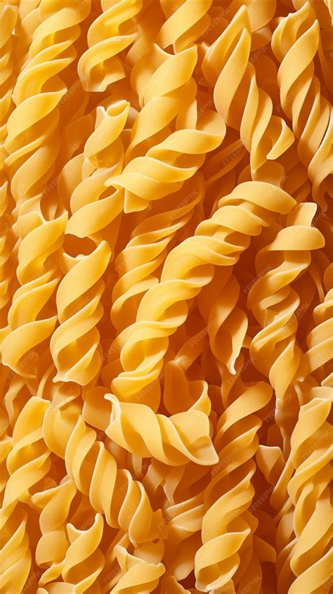 Premium Photo | Spiral pasta pattern Boiled egg noodles in full frame ...