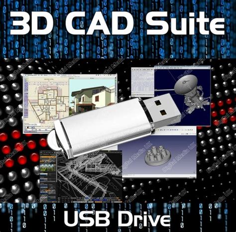 Engineering Software 2D 3D CAD Modeling Software on USB - CAD DWG/DXF ...