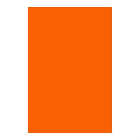 A4 Size Fluorescent Orange Color Paper (100 Sheets Each Colour, 75 Gsm ...