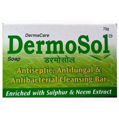 Dermosol Soap, 75 gm Price, Uses, Side Effects, Composition - Apollo ...