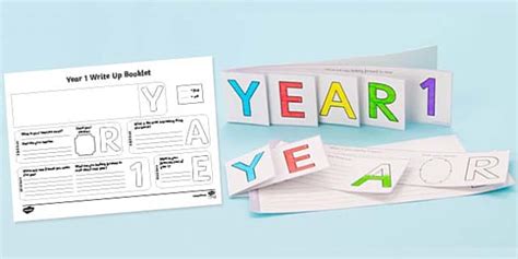 Year 1 Write Up Booklet - End of Year 1 Activities - Twinkl