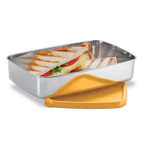 Steel Pro Rectangular Lunchbox – Florapeach