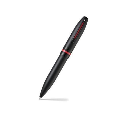 Sheaffer ICON 9108 Matte Black Ballpoint Pen With Gloss Black PVD Trim ...