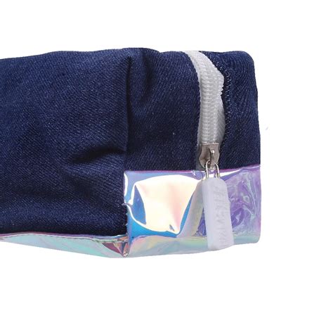 Hamster London Drum Pouch, Silver & Black, 6Y+