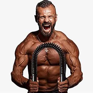 MANOGYAM Power Twister Bar, Upper Body Exercise for Chest, Shoulder ...