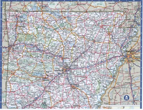 Arkansas Highway Map With Mile Markers at Percy Cunningham blog