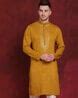 Buy Mustard Kurtas for Men by JOMPERS Online | Ajio.com