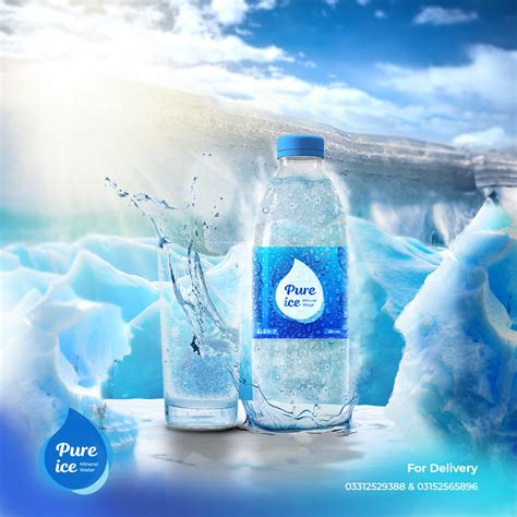 Social Media Design | Pure Ice® Mineral Water :: Behance