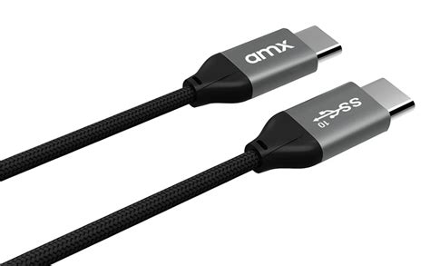 AMX (1M/3Ft Type-C to Type-C Power Delivery Cable Upto 100W with E ...