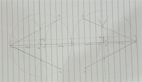 . draw a circle of radius 4cm. take two points s and t on one of its ...