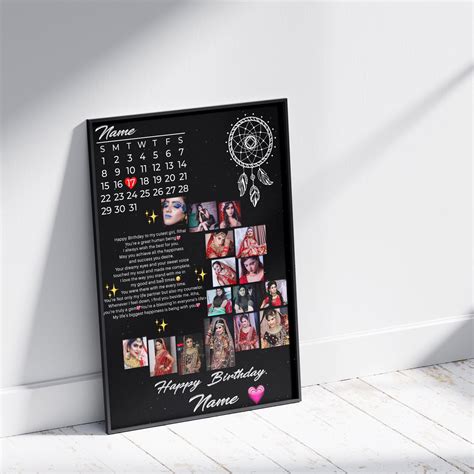 Customizable 16-Photo Memory Frame – The Art Nova