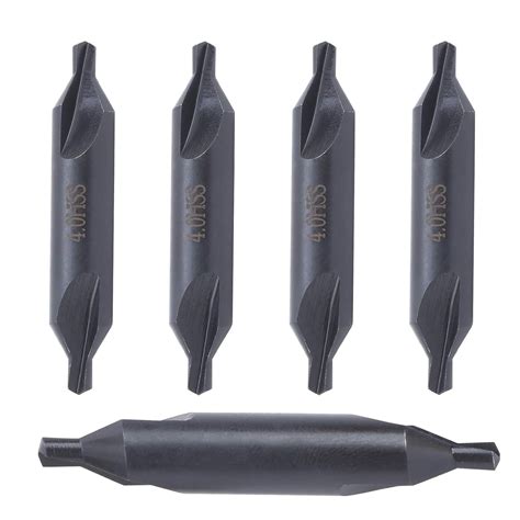 A-Type Center Drill Bit, 4mm Center Drill Bit, 5Pcs Wear‑Resistant Heat ...