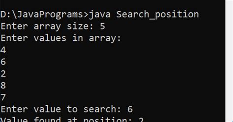 Inary Search Using Array Java 的图像结果