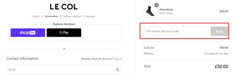 Image result for Le Col Discount Code