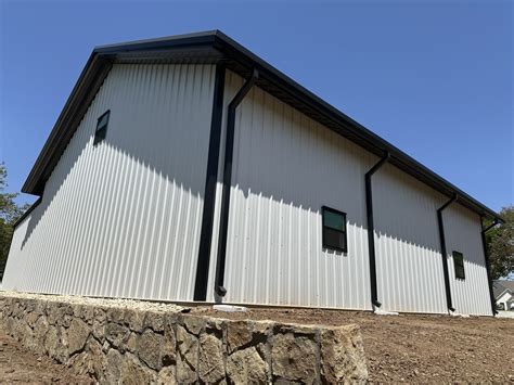 RMB23 - 40x50 Weld Up Metal Garage Building | WolfSteel Buildings