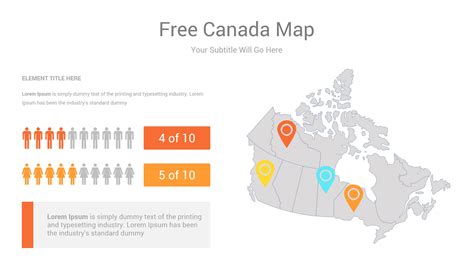 Free Canada Map PowerPoint Template | CiloArt