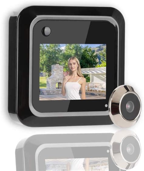 Buy Smart Peephole Doorbell Camera, Home Video Door Eye Viewer Security ...
