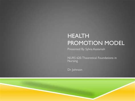 Image result for Health Promotion Model Applications