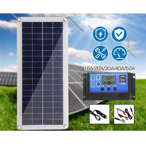 20W solar panel charger solar module car boat solar | Ubuy India