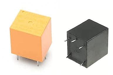 2pcs RELAY 6V 7A SPDT PCB Mount Sugar Cube Relay Switch : Amazon.in ...