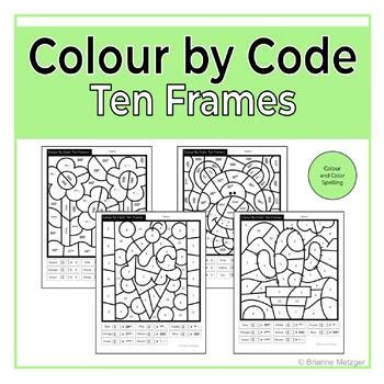 Image result for Ten Frame Color by Code Homework Help